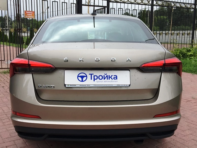 Skoda Rapid rest. напрокат