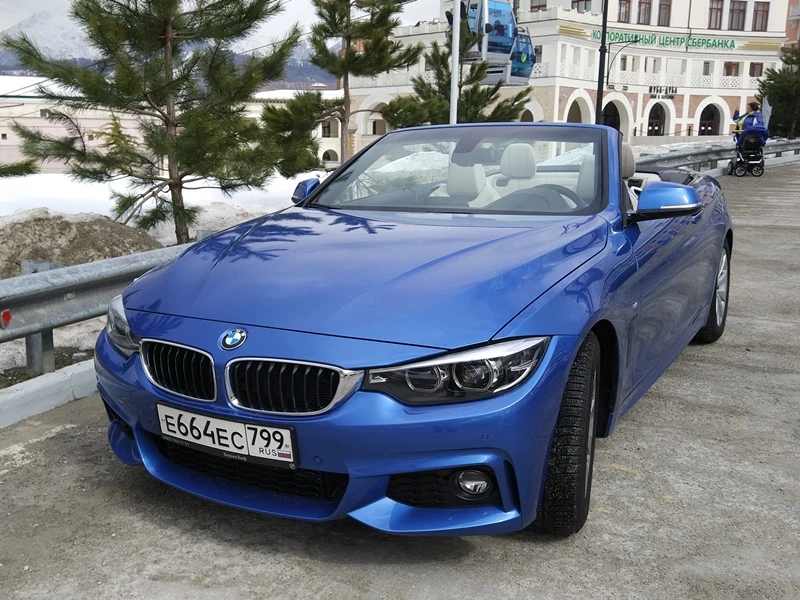 BMW 420 cabrio аренда в Москве