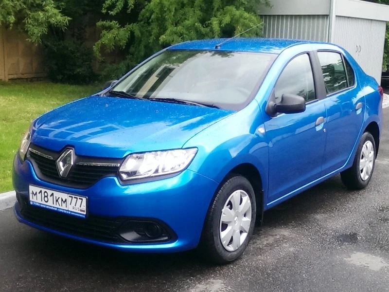 Renault Logan II MT взять машину в аренду