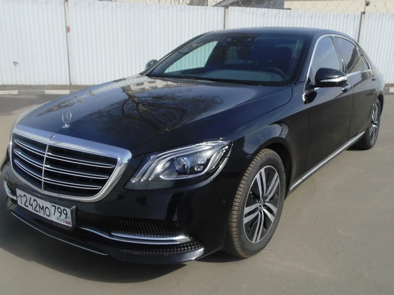Mercedes S W222 rest. аренда в Москве