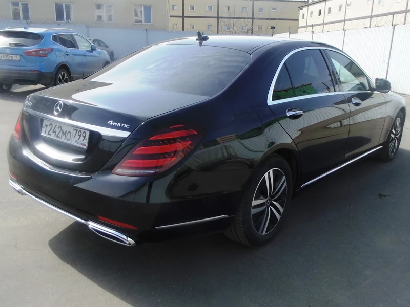 Прокат Mercedes S-class W222 restyling 2019 в Москве