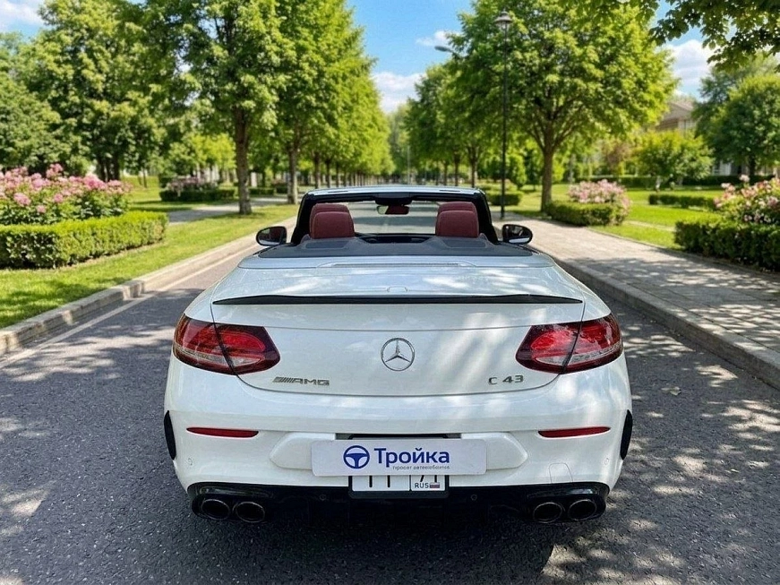 Mercedes C43 AMG cabrio аренда в Москве