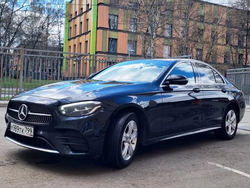 Прокат Mercedes E220d 4MATIC AMG rest. в Москве