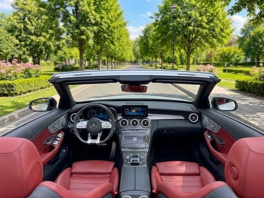 Mercedes C43 AMG cabrio напрокат
