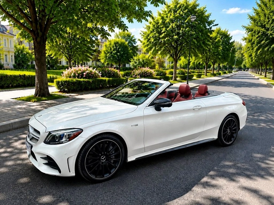 Mercedes C43 AMG cabrio аренда в Москве